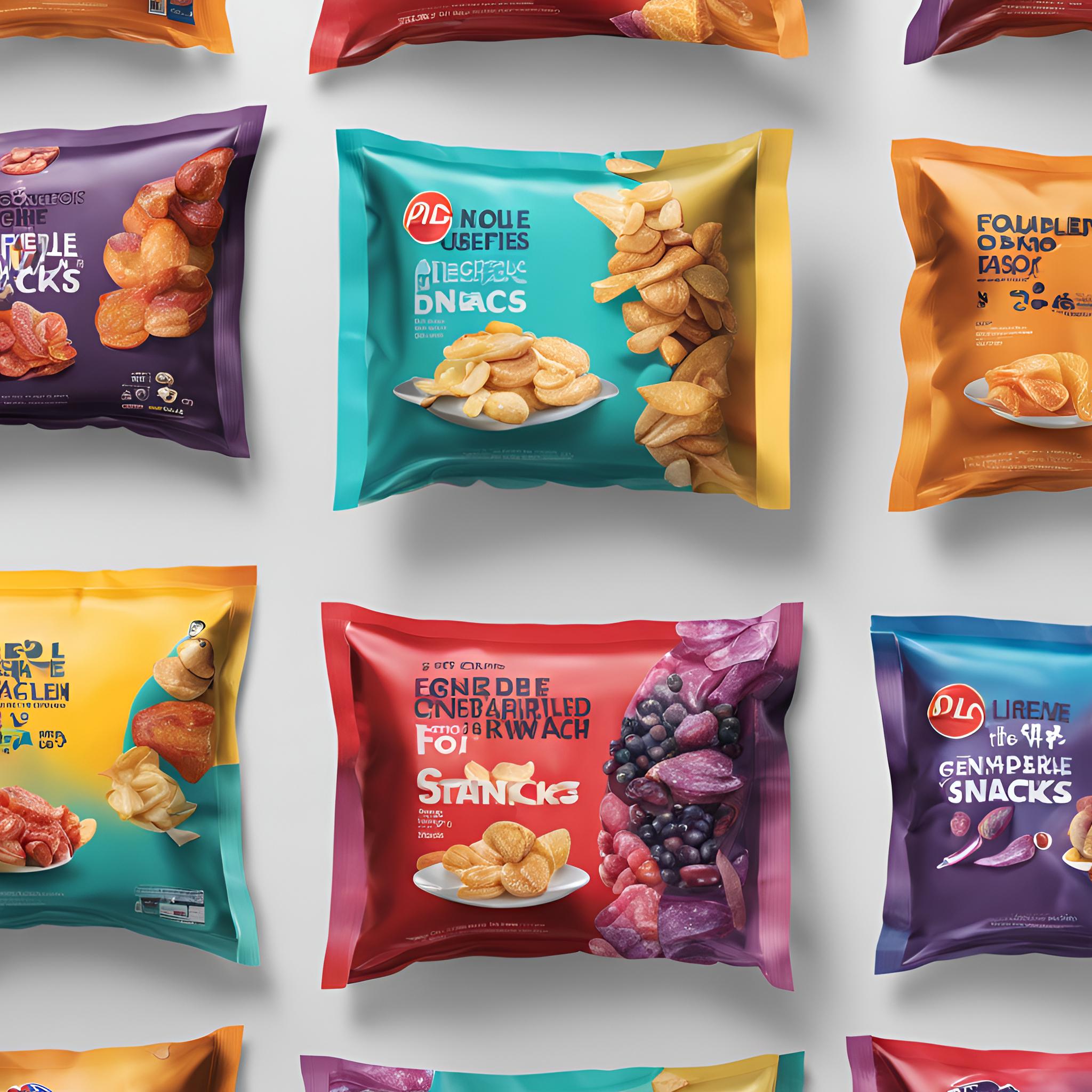 Laminated Flexible Packaging Pouches for Snacks